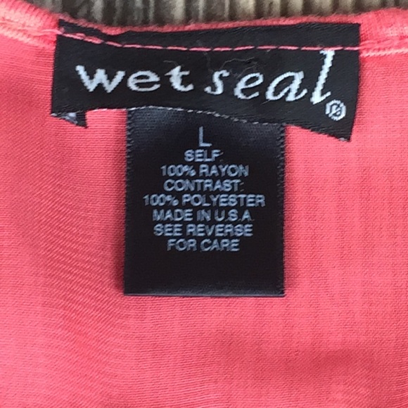 Wet Seal Blouse Beautiful Condition Size Large - Picture 8 of 8